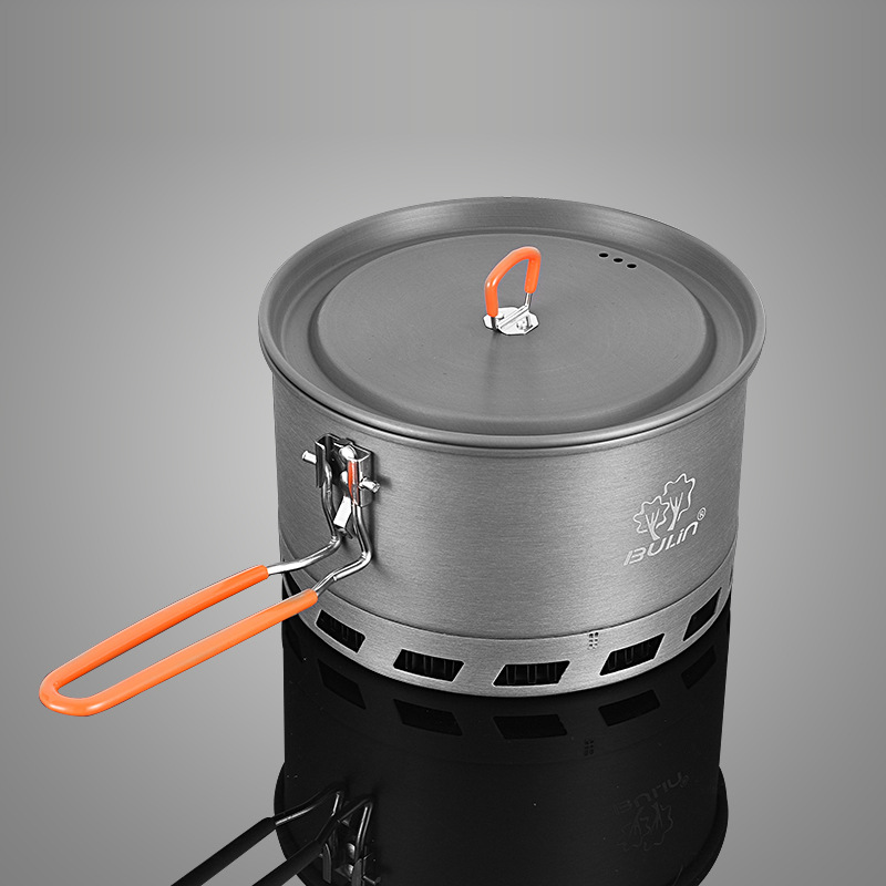 Camping Cooking Set Stainless Steel - Olla de cocina para acampar al