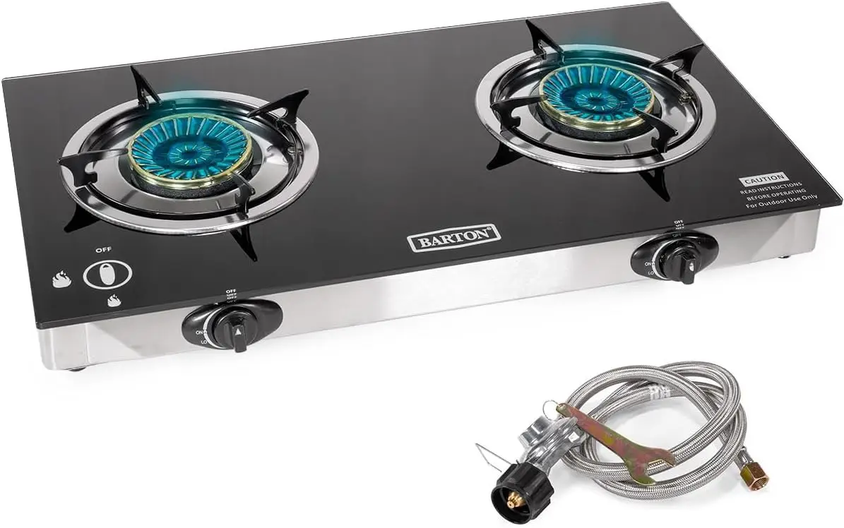 Camping Cooking Top - Estufa de gas propano de 2