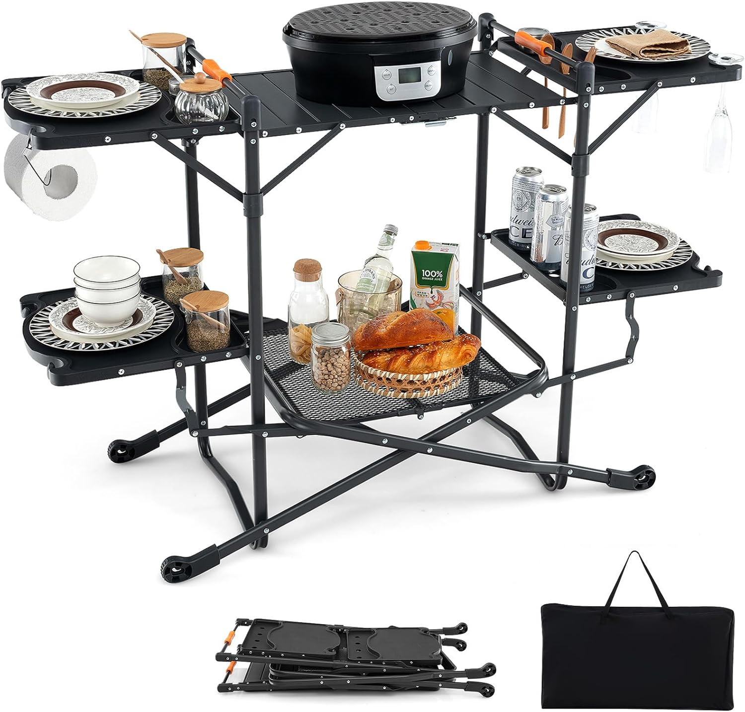 Camping Cooking Top - Mesa de Cocina Portátil para Campamento