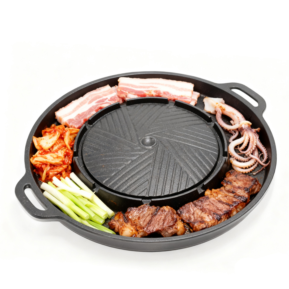 Camping Cooking Meat - KOSUN Sartén para parrilla de barbacoa