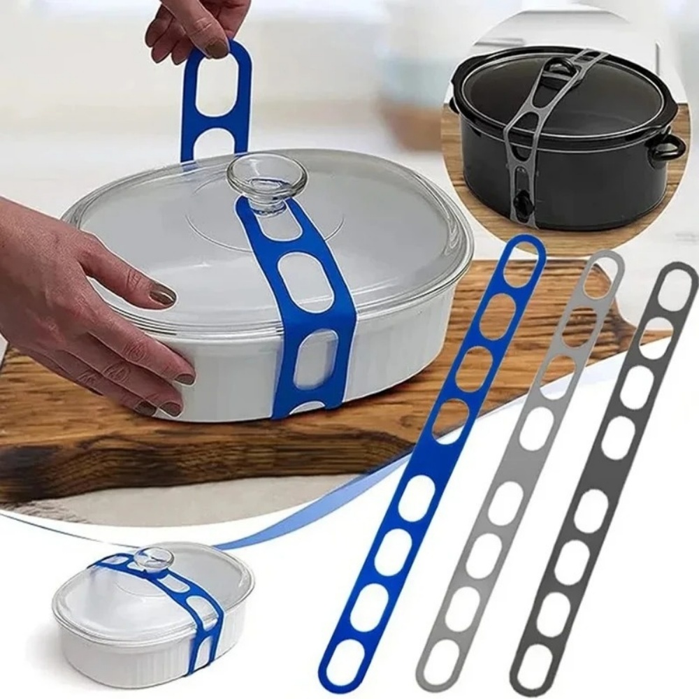 Camping Cooking Pot With Lid - Soporte Universal para tapas de ollas,