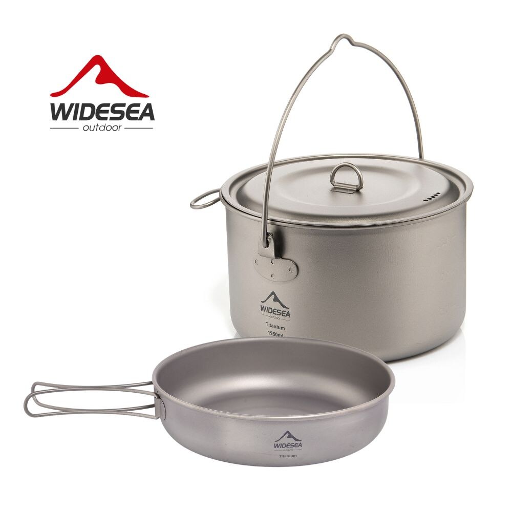 Camping Cooking Gear Set - Widesea-vajilla para acampar, juego de utensilios
