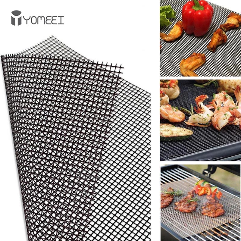 Camping Cooking Meat - YOMEEI 1 Uds esteras para asar