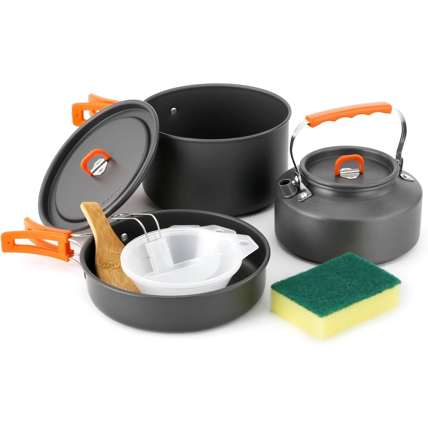Camping Cooking Top - Utensilios de Cocina para Camping, Juego