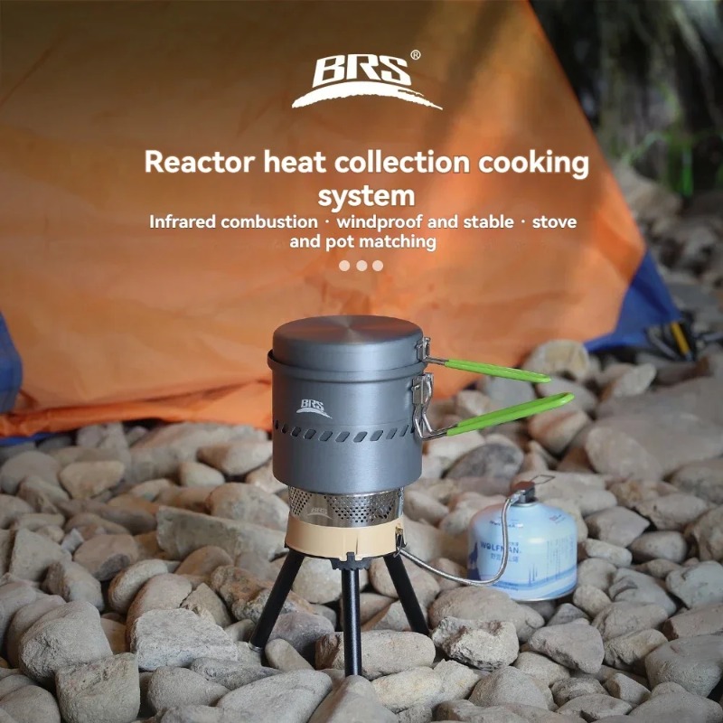 Camping Cooking Jet - BRS-ts19 Nuevo Sistema de Cocción con