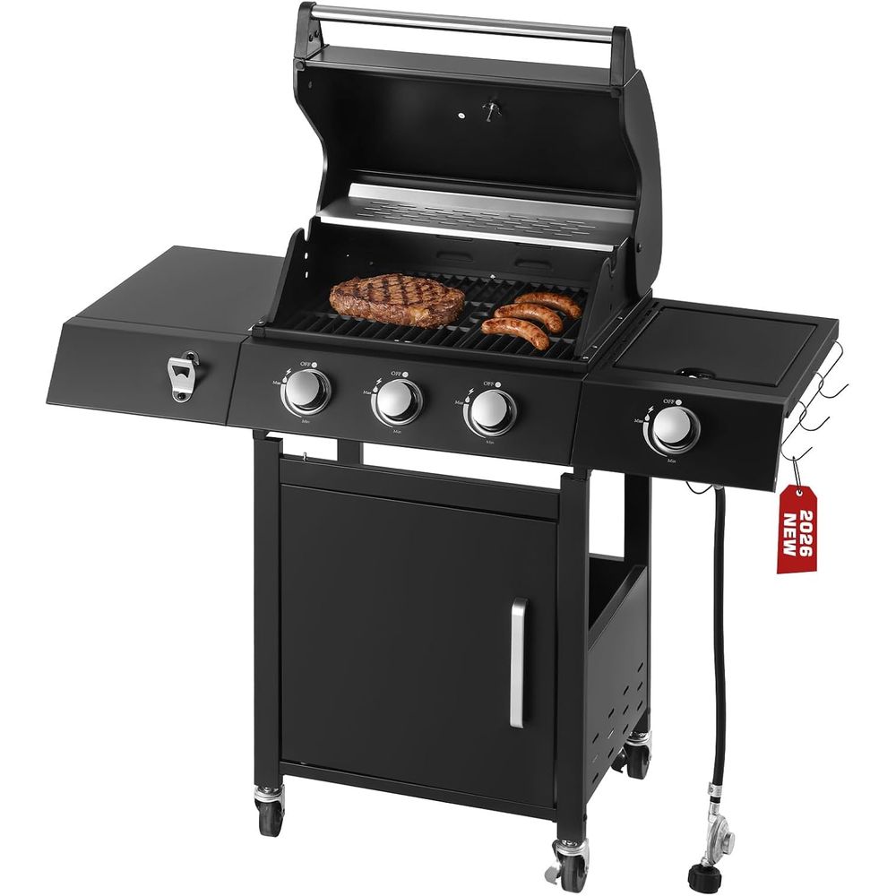 Camping Cooking Top - Parrilla de Gas Propano de 3