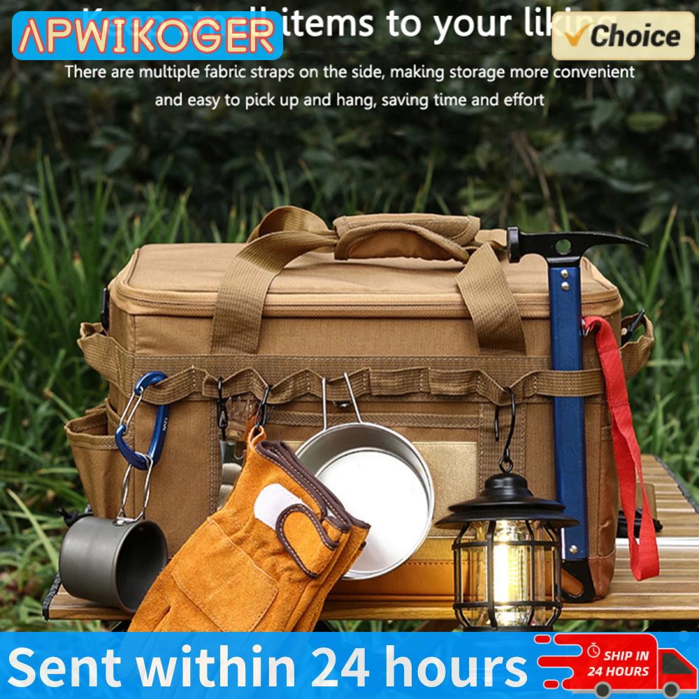 Camping Cooking Utensil Bag - Organizador de utensilios de cocina para