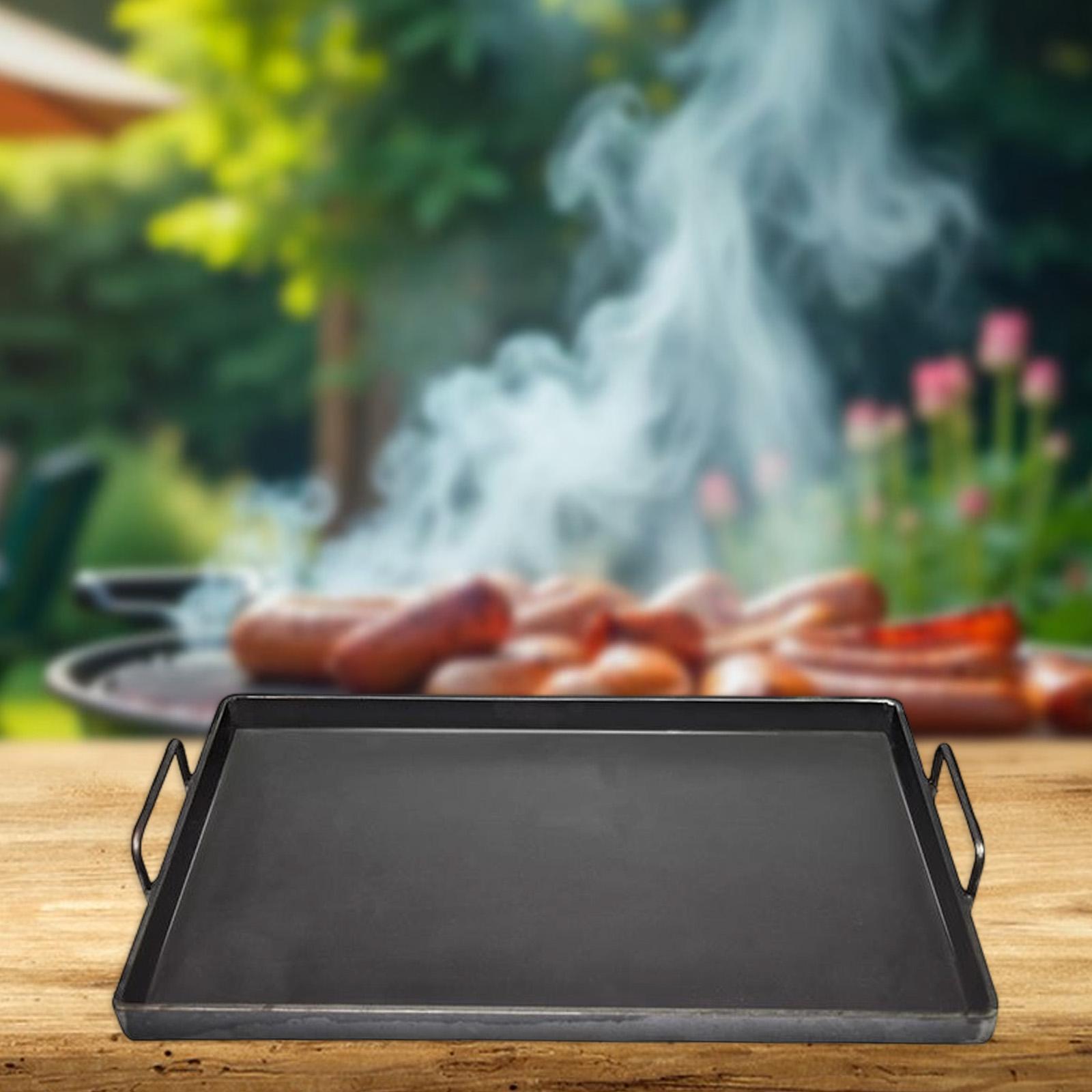 Camping Cooking Top - Plancha de Hierro Fundido para Cocinar,