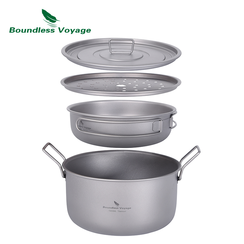 Camping Cooking Mess Kit - Olla de cocina para acampar de