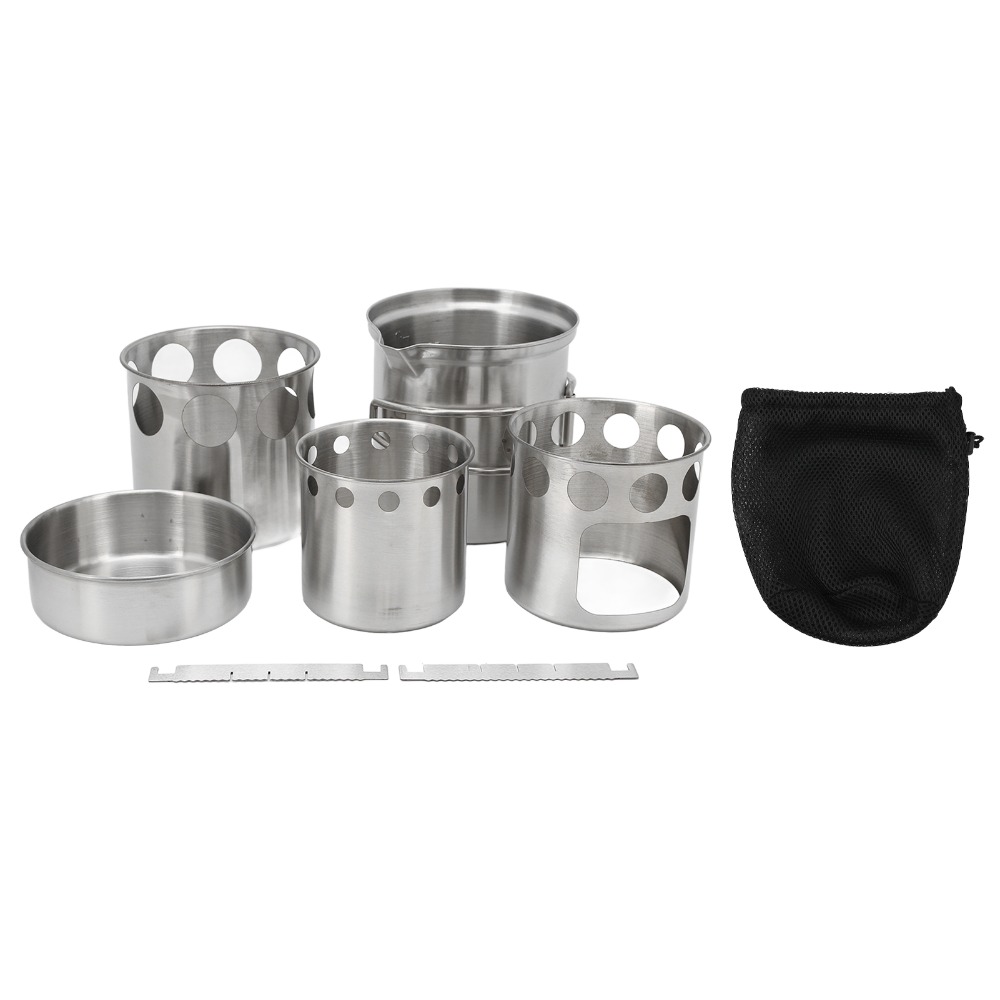 Juego de utensilios de cocina  - Camping Cooking Pot With Lid reseña y precio