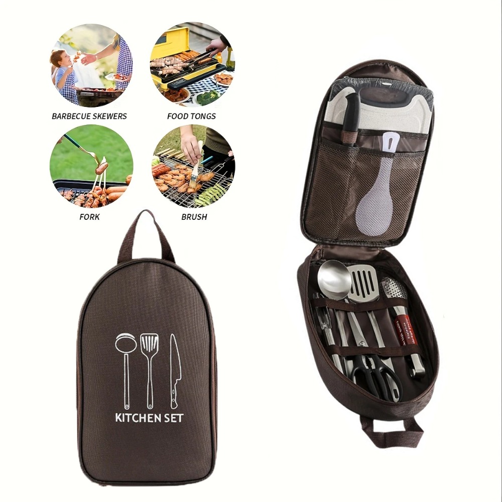 Bolsa de cocina portátil para  - Camping Cooking Utensil Bag reseña y precio