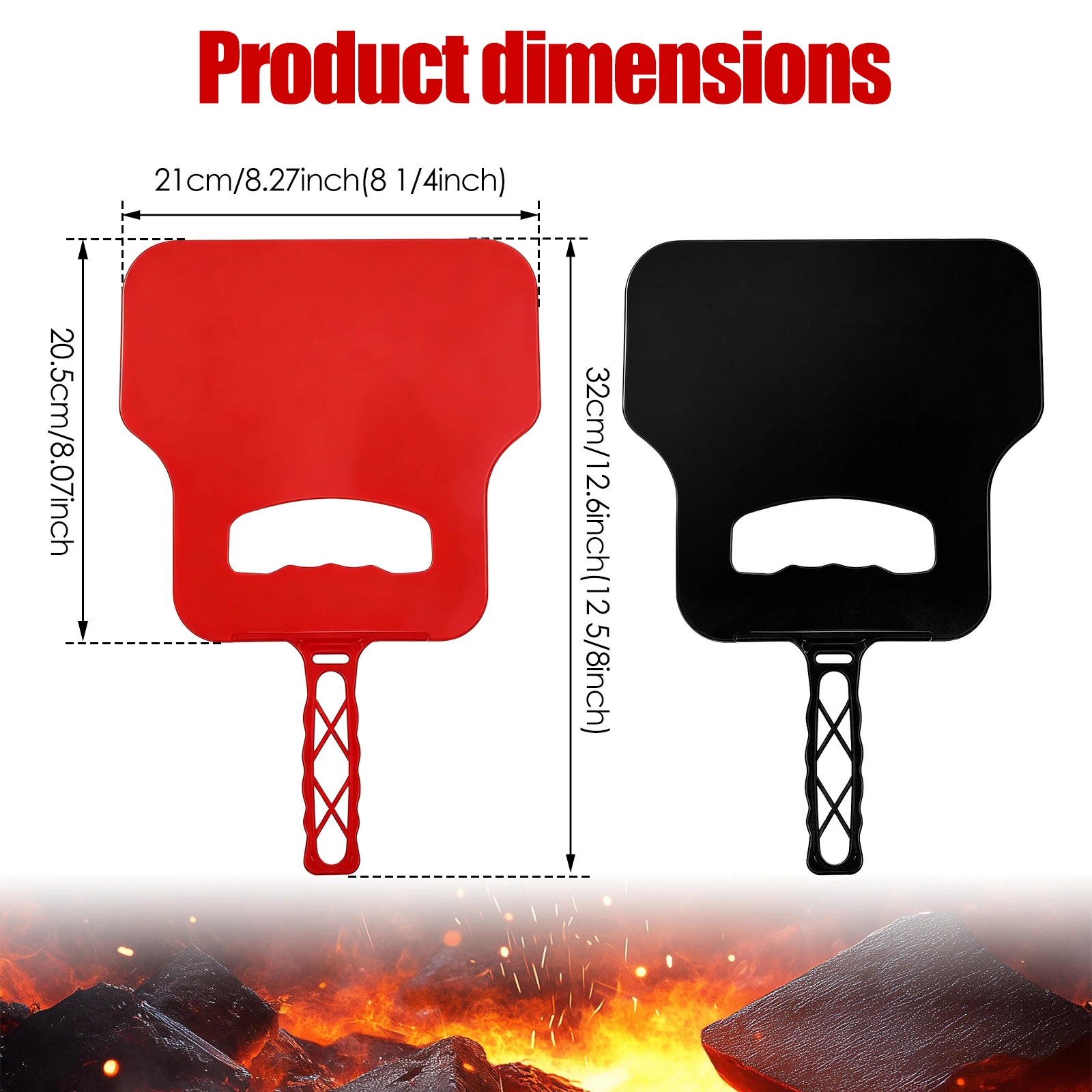 Ventilador Manual de Plástico, - Camping Cooking Meat reseña y precio