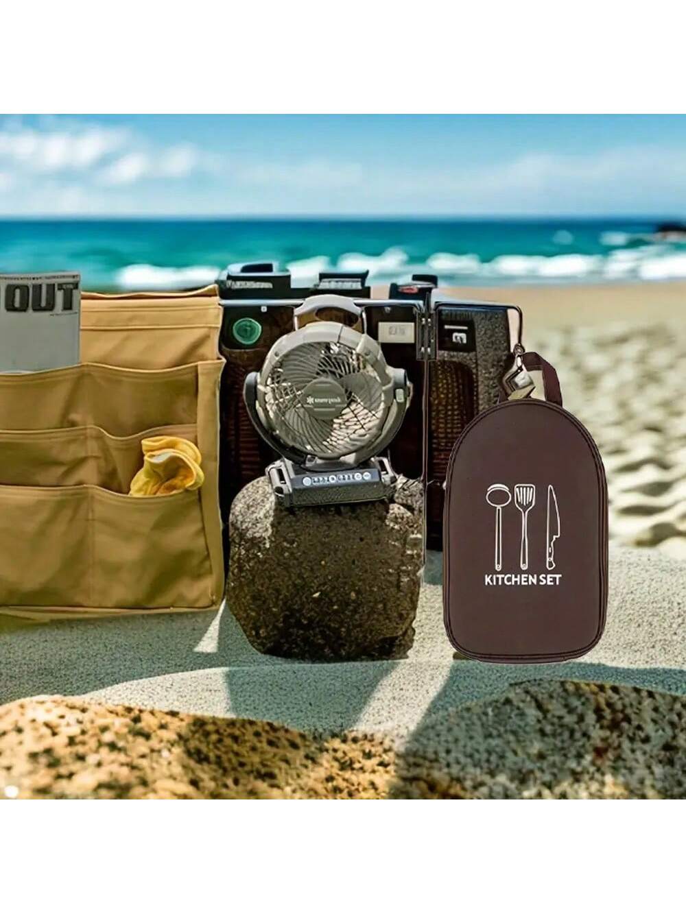 Bolsa de almacenamiento de ute - Camping Cooking Utensil Bag reseña y precio