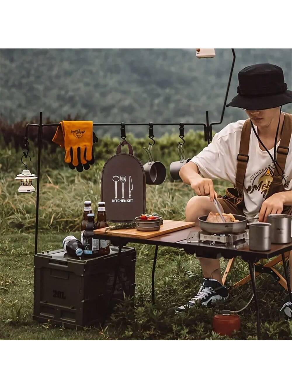 Bolsa de almacenamiento de ute - Camping Cooking Utensil Bag reseña y precio