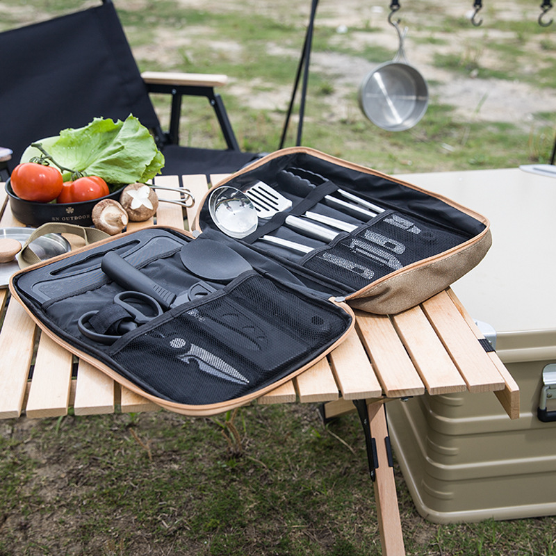 Juego de Utensilios de Cocina  - Camping Cooking Utensil Bag reseña y precio