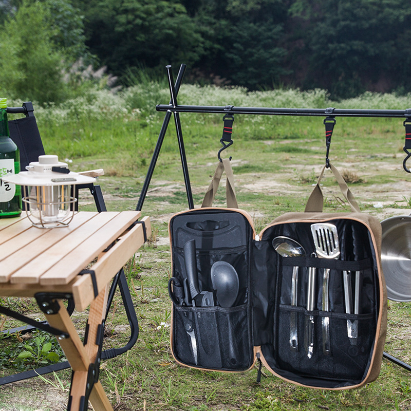 Juego de Utensilios de Cocina  - Camping Cooking Utensil Bag reseña y precio