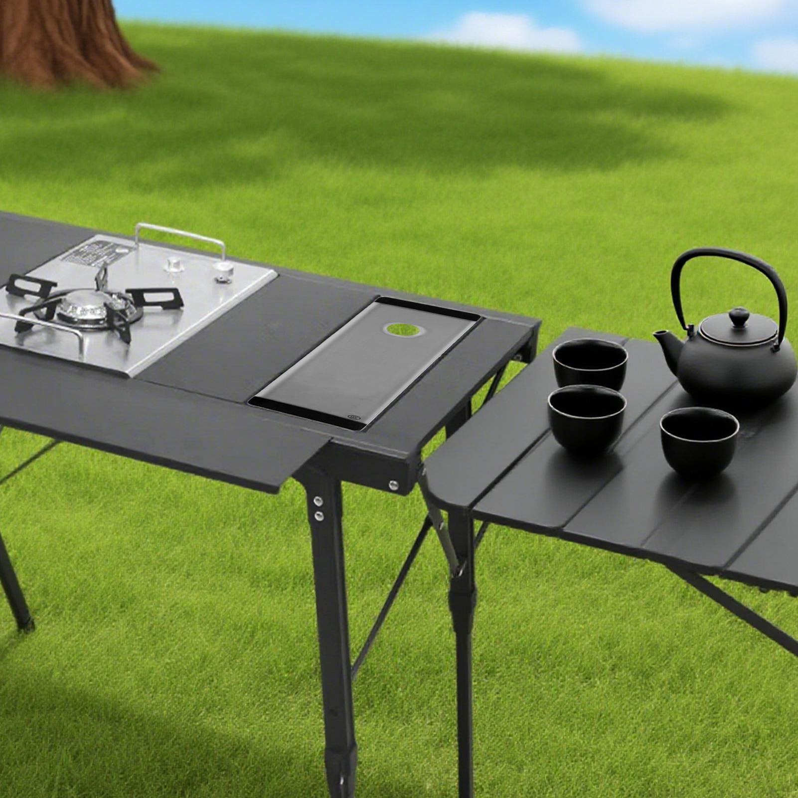 Panel de extensión de mesa par - Camping Cooking Top reseña y precio