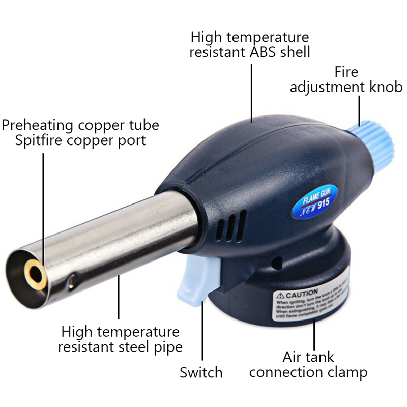 Soplete de soldadura de Gas, q - Camping Cooking Torch reseña y precio