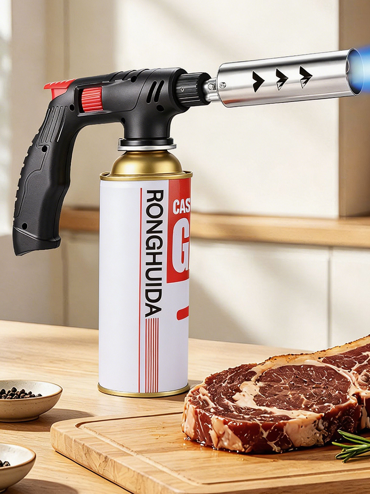 Antorcha de butano extendida c - Camping Cooking Torch reseña y precio