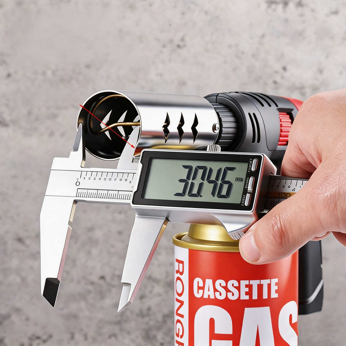 Antorcha de butano extendida c - Camping Cooking Torch reseña y precio