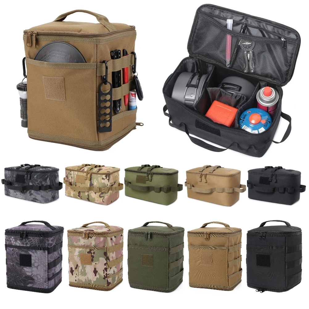 Bolsa táctica, bolsa de almace - Camping Cooking Utensil Bag reseña y precio