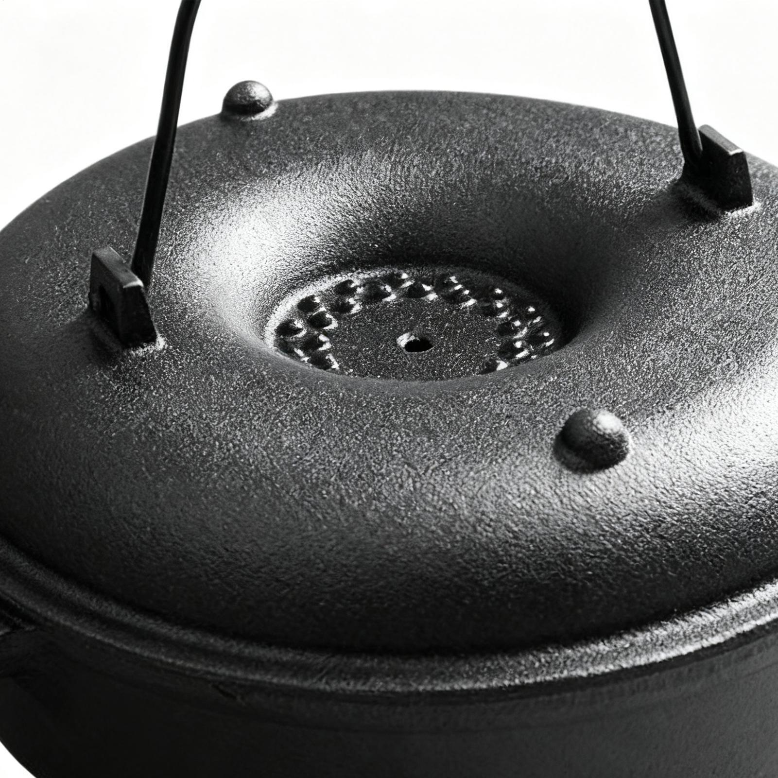 Olla de caldero para cocinar,  - Camping Cooking Pot With Lid reseña y precio