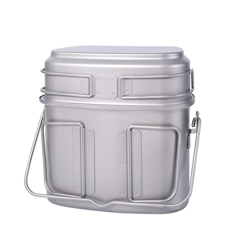 Kit de cocina militar para aca - Camping Cooking Mess Kit reseña y precio