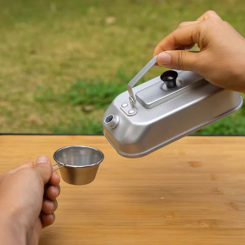 Tetera portátil ultraligera pa - Camping Cooking Gear Set reseña y precio