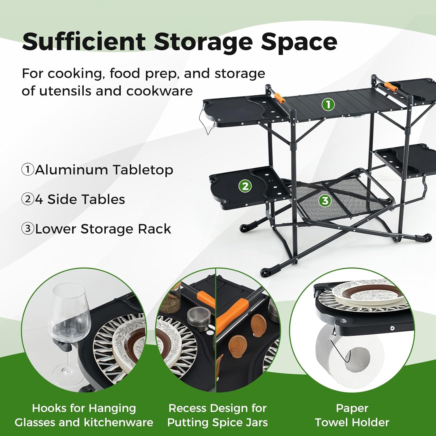 Mesa de Cocina Plegable Portát - Camping Cooking Top reseña y precio