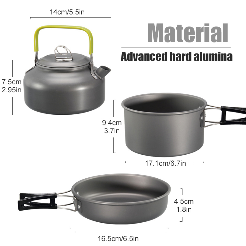 WESTTUNE-Kit de utensilios de  - Camping Cooking Gear Set reseña y precio