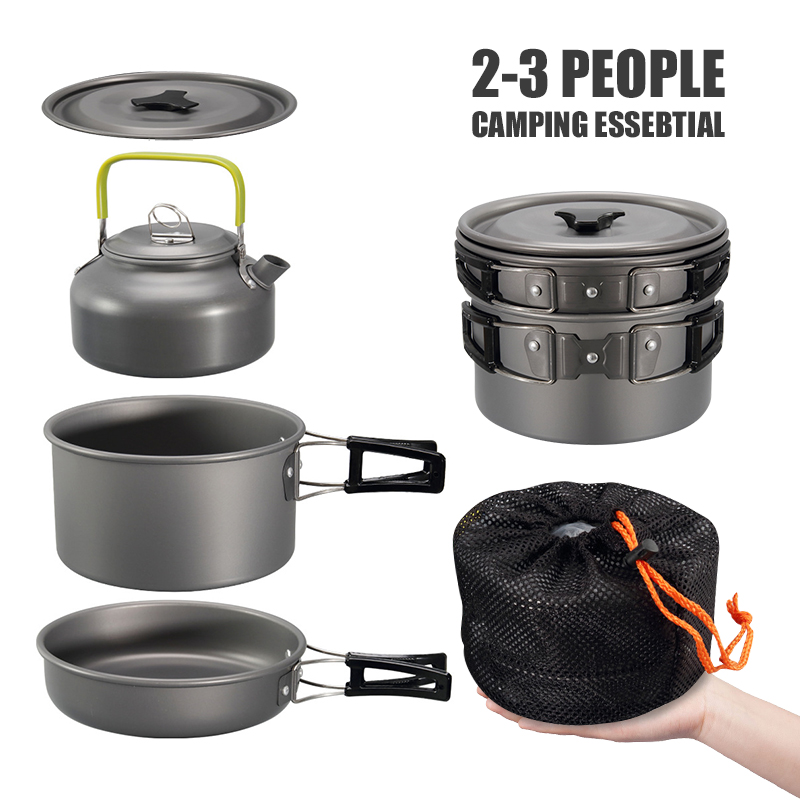 WESTTUNE-Kit de utensilios de  - Camping Cooking Gear Set reseña y precio