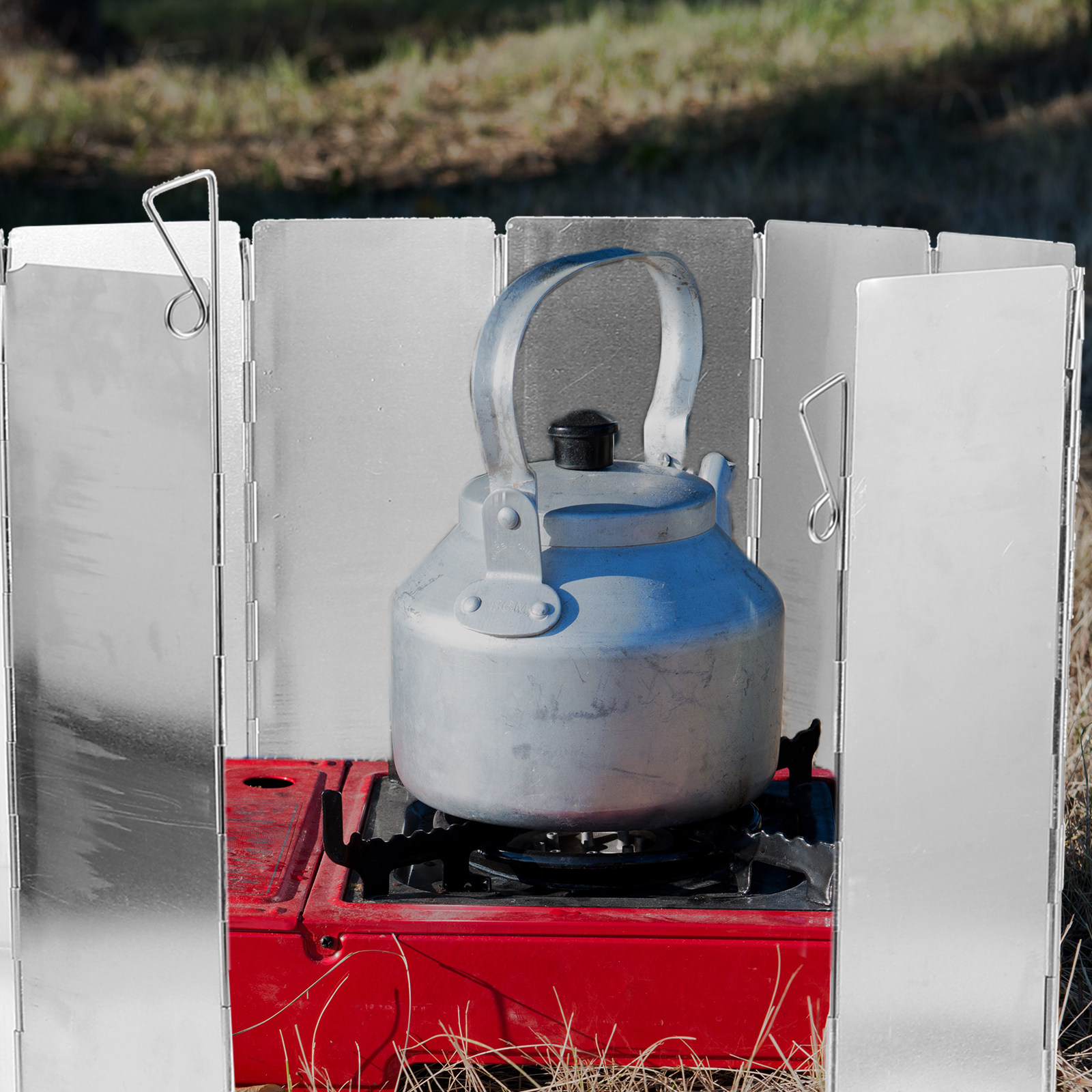 1 Juego de Parabrisas Plegable - Camping Cooking Windscreen reseña y precio