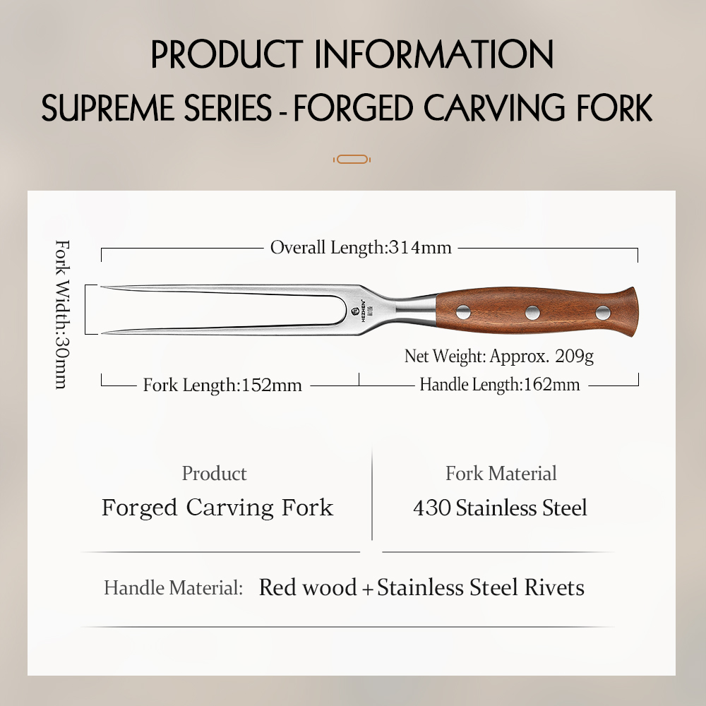 HEZHEN Tenedor de barbacoa ale - Camping Cooking Meat reseña y precio