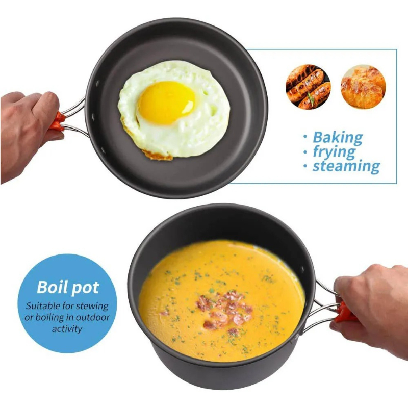 Juego de Cocina para Acampar,  - Camping Cooking Utensil Bag reseña y precio
