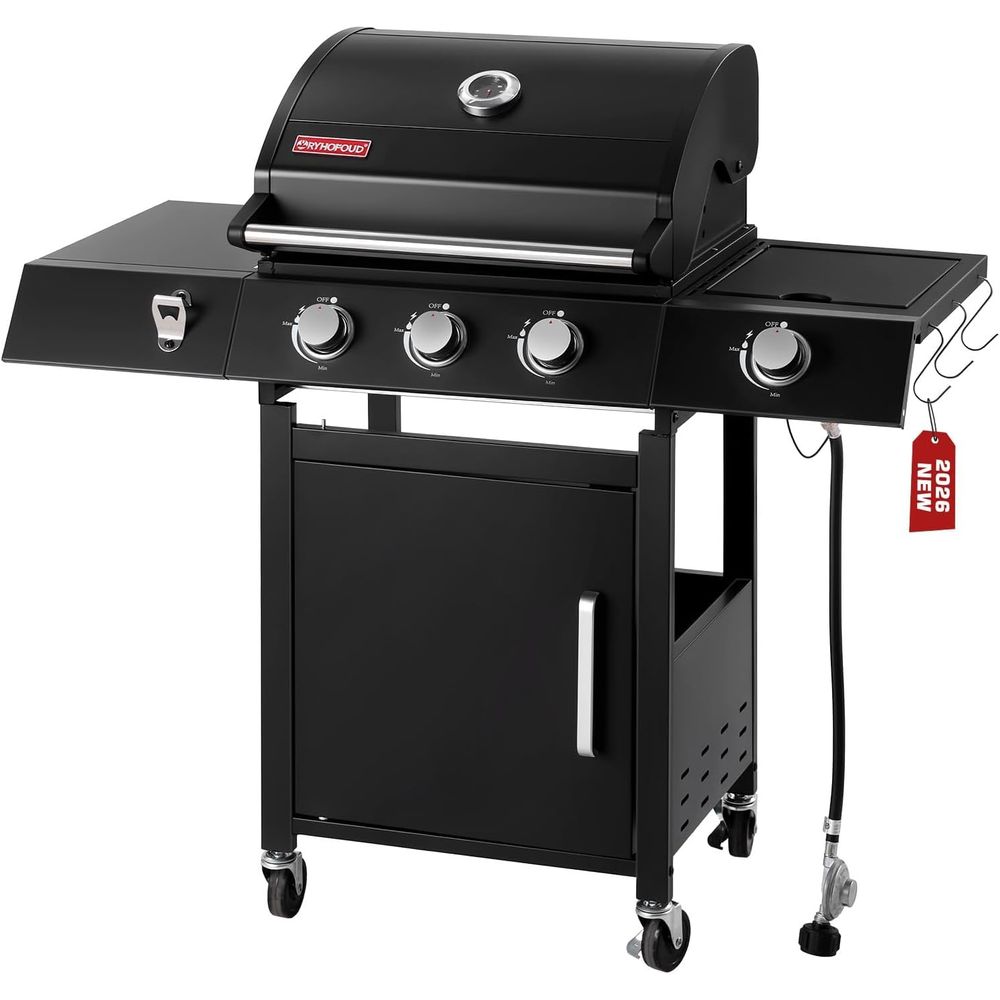 Parrilla de Gas Propano de 3 Q - Camping Cooking Top reseña y precio
