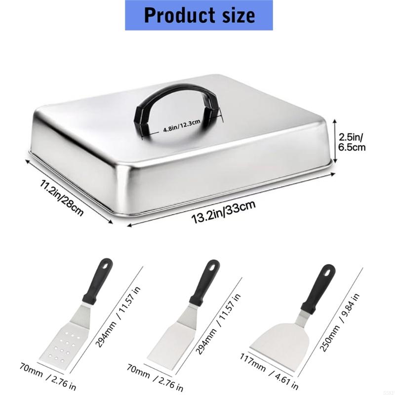 Cubierta plana con forma cuadr - Camping Cooking Top reseña y precio