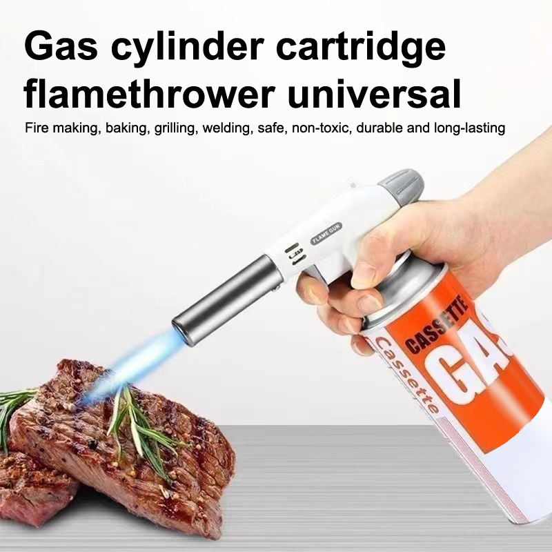 Encendedor de butano portátil, - Camping Cooking Torch reseña y precio