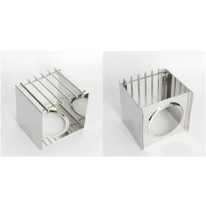 Soporte Cuadrado de Acero Inox - Camping Cooking Set Stainless Steel reseña y precio
