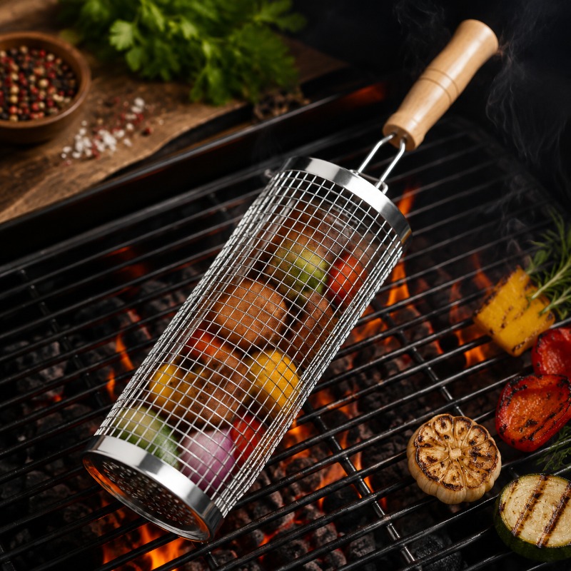 Juego de Cestas Redondas para  - Camping Cooking Meat reseña y precio