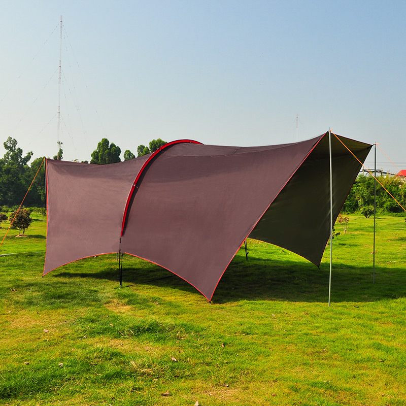 Toldo grande para varias perso - Camping Cooking Awning reseña y precio